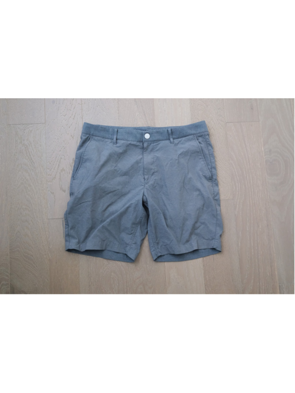 Bonobos Golf Shorts Men’s 33 Gray 8” Inseam Performance Chino Shorts